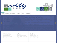 Tablet Screenshot of mobilityplanners.com